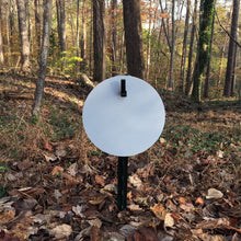 Load image into Gallery viewer, GONG 10″ – T-POST HOOK MOUNT – 3/8″ THICK AR500