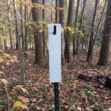 Load image into Gallery viewer, RECTANGLE 3″ W X 15″ T – T-POST HOOK MOUNT – 3/8″ THICK AR500