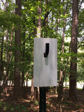 Load image into Gallery viewer, RECTANGLE 4″ W X 8″ T – T-POST HOOK MOUNT – 1/4″ THICK MILD STEEL