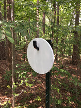 Load image into Gallery viewer, GONG 8″ – T-POST HOOK MOUNT – 3/8″ THICK AR500