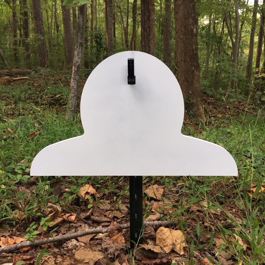 PRONE SNIPER HEAD TPOST HOOK MOUNT 3/8″ THICK AR500 BEST Targets
