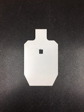Load image into Gallery viewer, IPSC TORSO 33% – T-POST HOOK MOUNT – 3/8″ THICK AR500