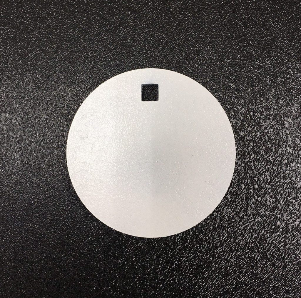 SALE! GONG 6″ – 1 CARRIAGE BOLT MOUNT – 3/8″ THICK AR500